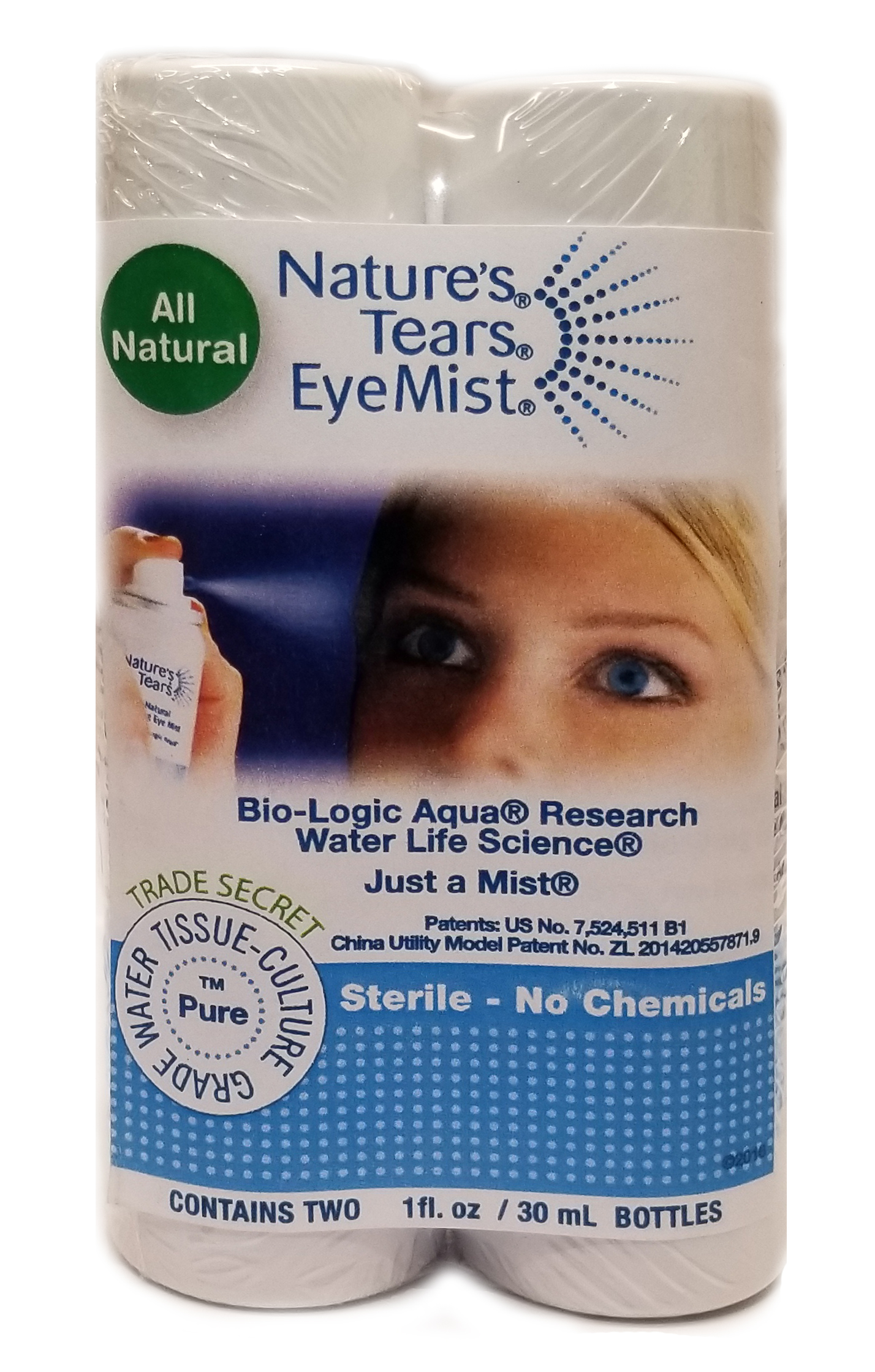 Nature's Tears EyeMist Twin Pack